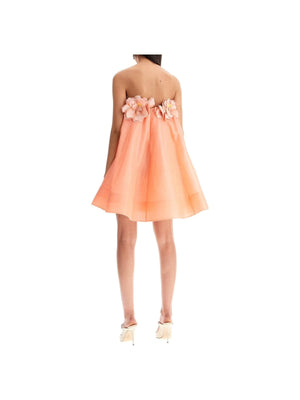 Natura Organza Mini Dress-ZIMMERMANN-JOHN JULIA