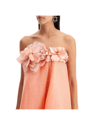 Natura Organza Mini Dress-ZIMMERMANN-JOHN JULIA