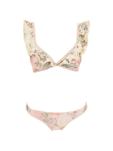 Waverly Crochet Trim Bikini Set ZIMMERMANN