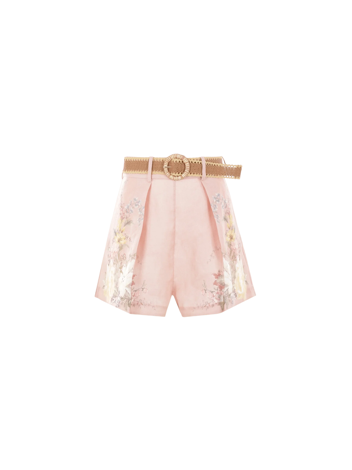 Waverly Linen Shorts-ZIMMERMANN-JOHN JULIA