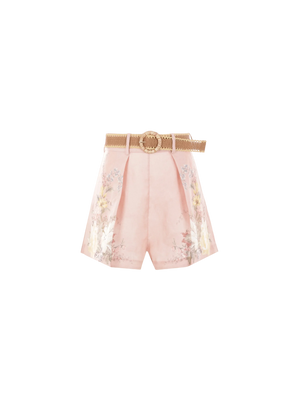 Waverly Linen Shorts-ZIMMERMANN-JOHN JULIA