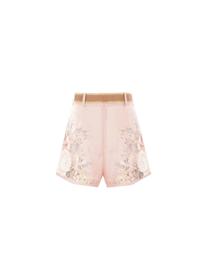 Waverly Linen Shorts-ZIMMERMANN-JOHN JULIA