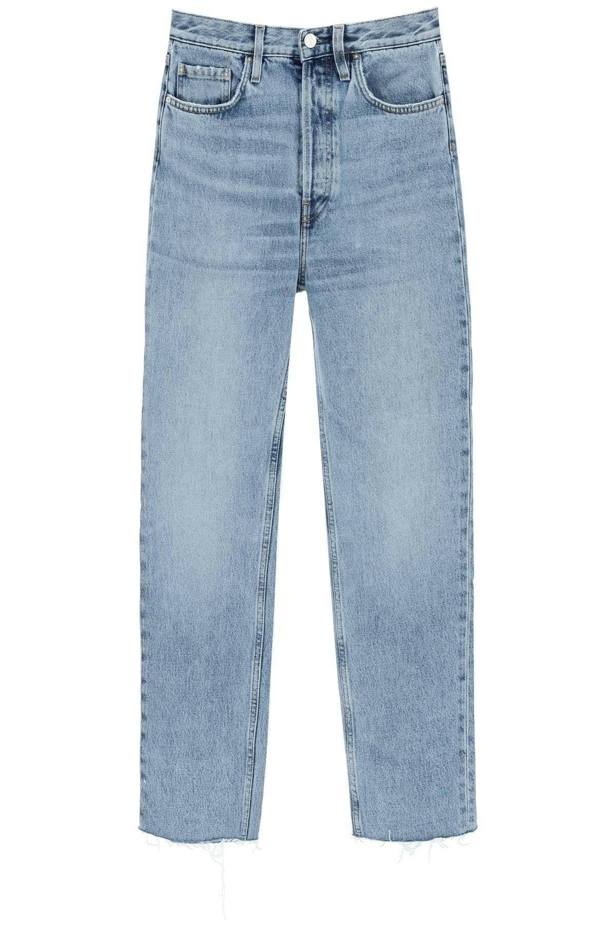Toteme Classic Cut Jeans In Organic Cotton - JOHN JULIA