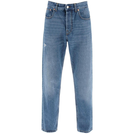 Tapered Jeans With Medium Wash VALENTINO GARAVANI JOHN JULIA.