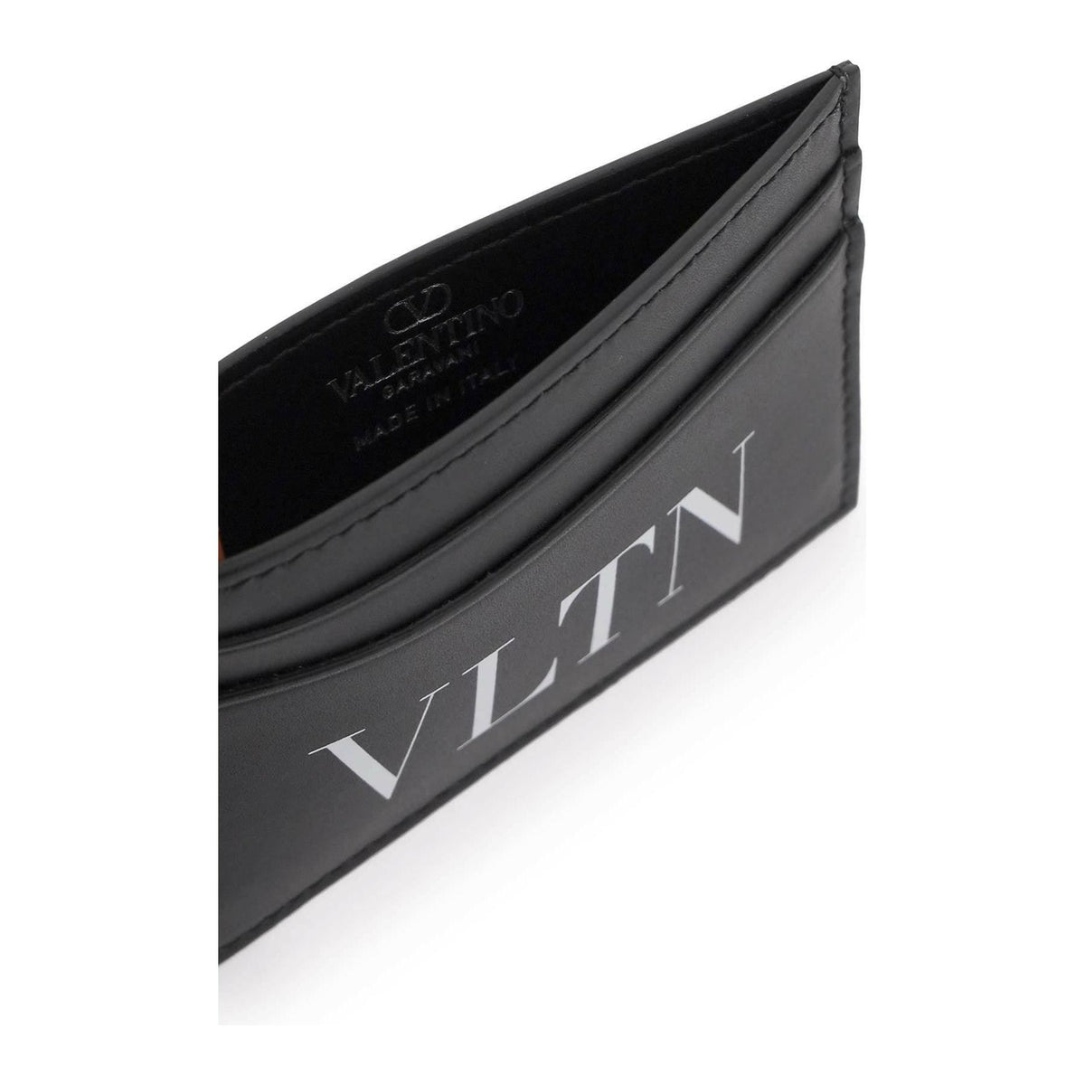 Valentino Garavani Leather Vltn Cardholder - JOHN JULIA