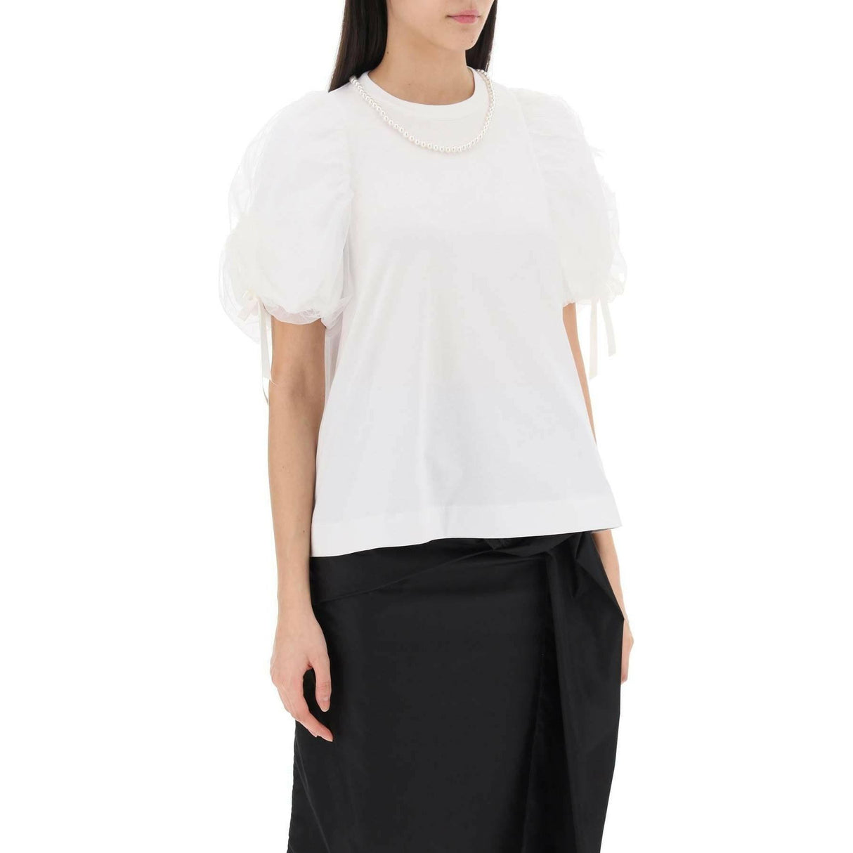 Puff Sleeves T-Shirt SIMONE ROCHA JOHN JULIA.