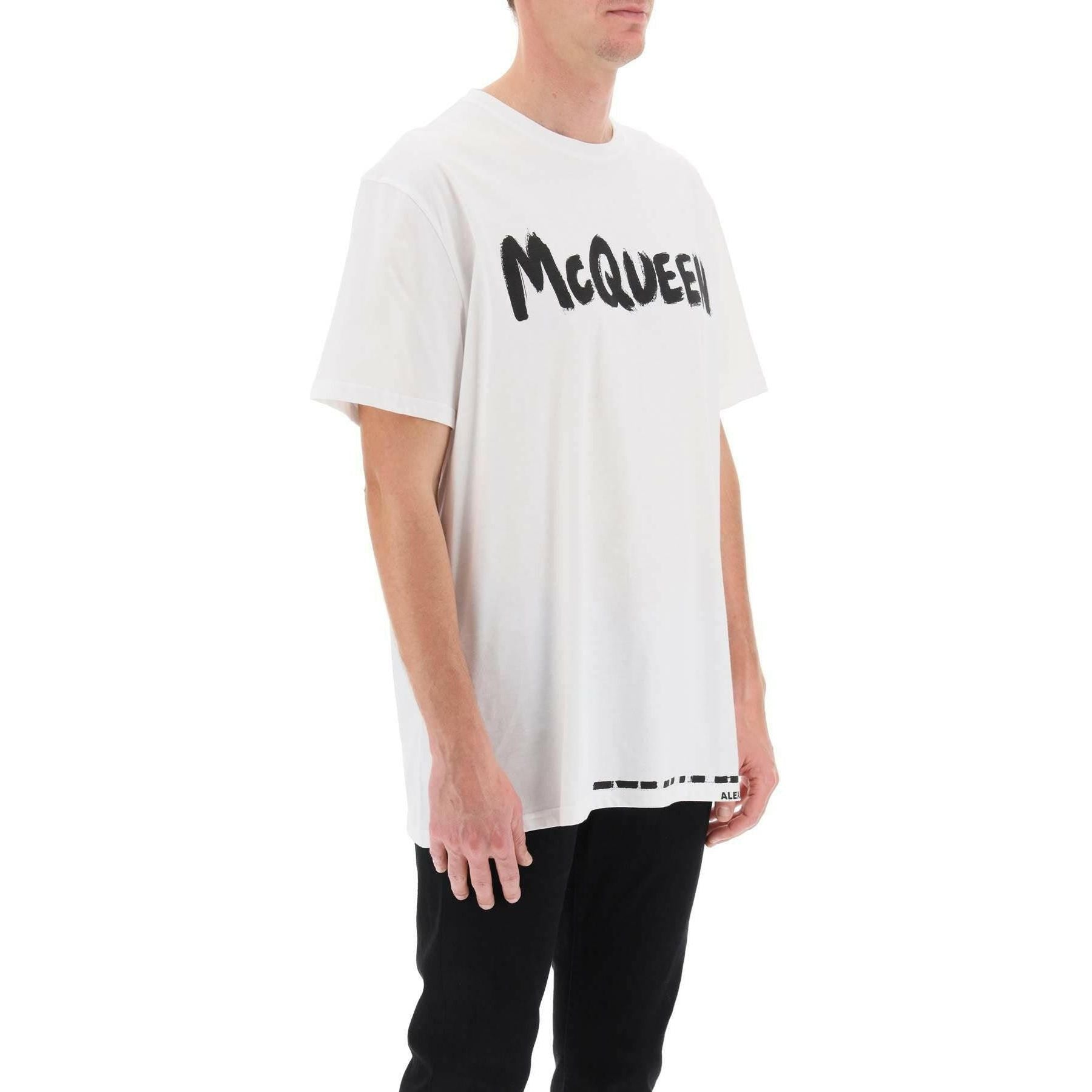 McQueen Graffiti T-Shirt ALEXANDER MCQUEEN JOHN JULIA.
