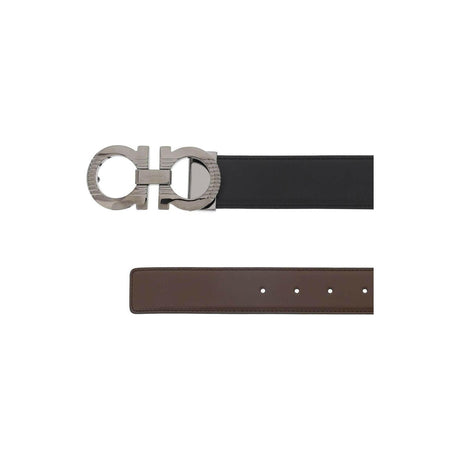 FERRAGAMO-Gancini Reversible Belt-JOHN JULIA