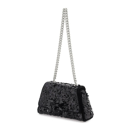 Sequined Bow Mini Shoulder Bag SELF PORTRAIT JOHN JULIA.