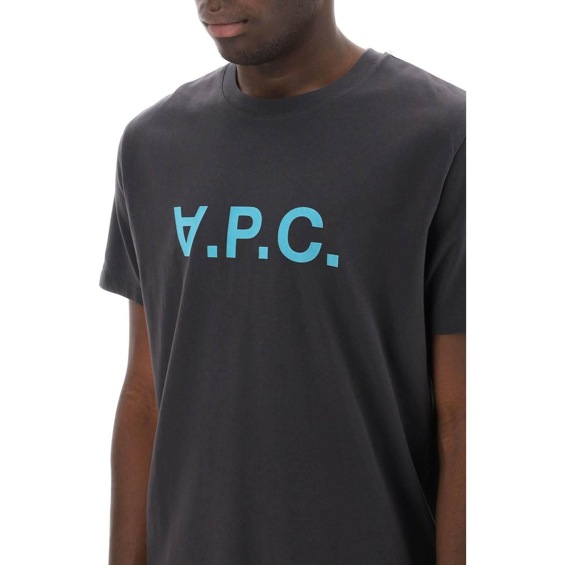 Flocked Vpc Logo T-Shirt A.P.C. JOHN JULIA.