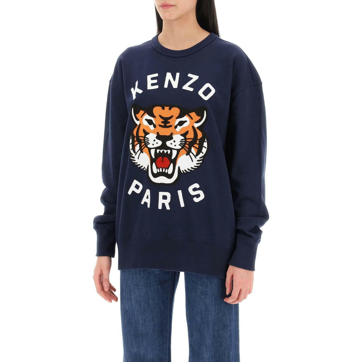 Kenzo 'Lucky Tiger' Oversized Sweatshirt - JOHN JULIA