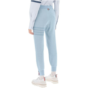 4-Bar Joggers In Cotton Knit THOM BROWNE JOHN JULIA.