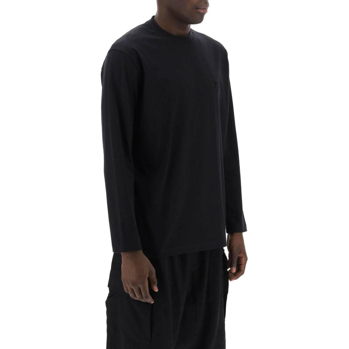 Long-Sleeve Cotton T-Shirt Y-3 JOHN JULIA.