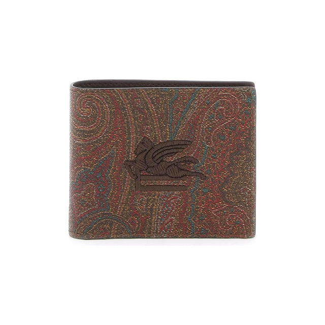 Paisley Bifold Wallet With Pegaso Logo ETRO JOHN JULIA.