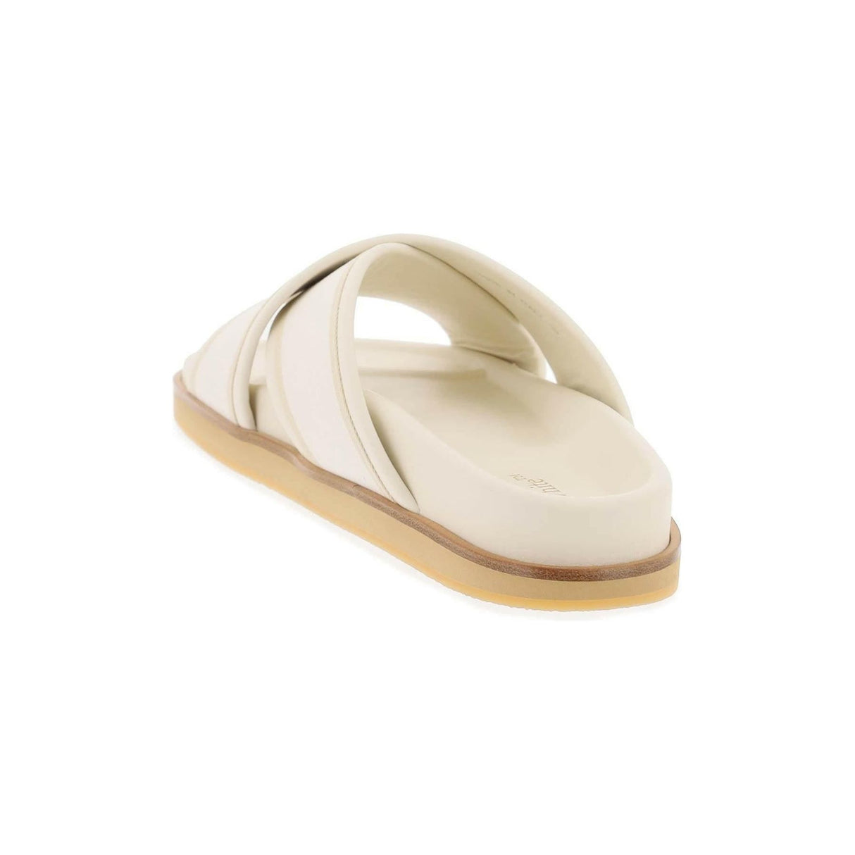 Cloud Criss Cross Slider OFF-WHITE JOHN JULIA.