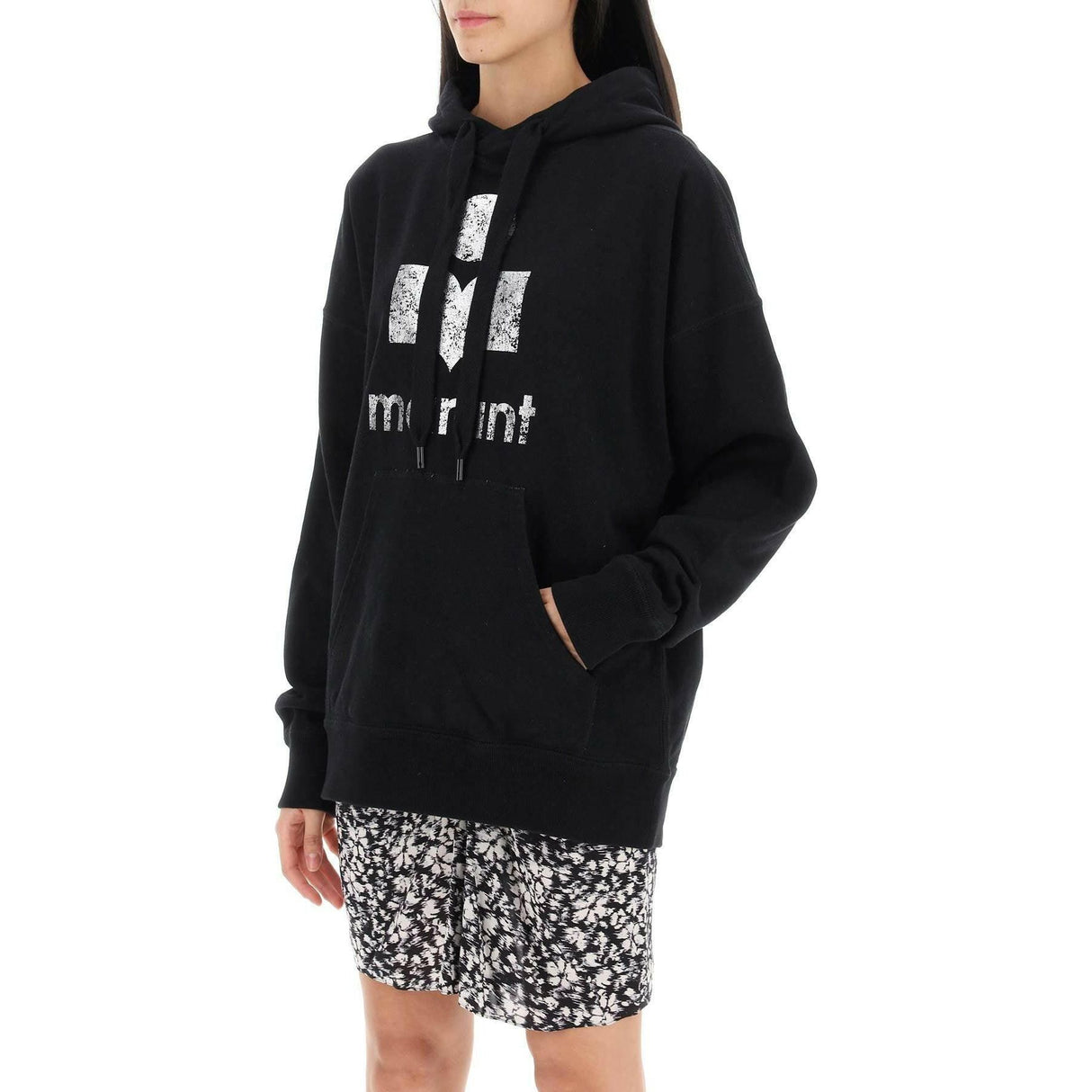 Mansel Sweatshirt With Metallic Logo MARANT ETOILE JOHN JULIA.