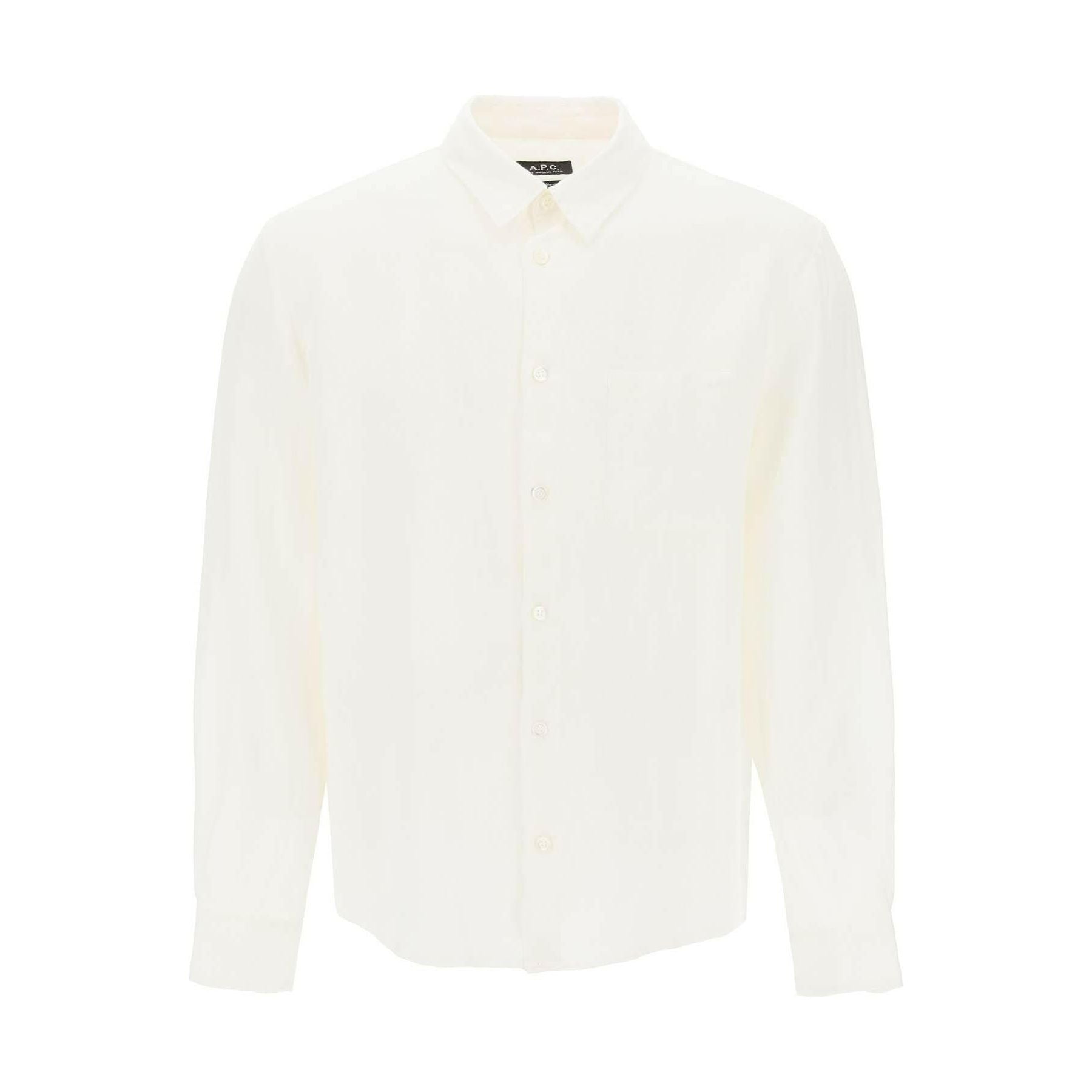 Cassel Linen Button-Down Shirt A.P.C. JOHN JULIA.