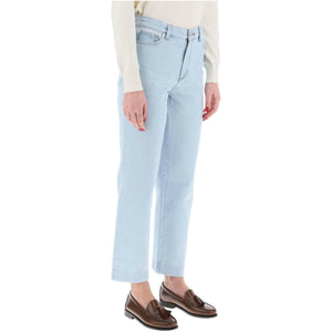 Light Vintage Wash New Sailor Straight Cut Cropped Jeans A.P.C. JOHN JULIA.