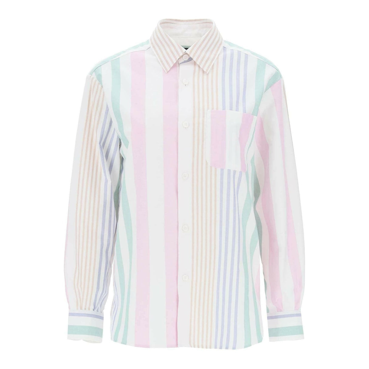 Sela Striped Oxford Shirt A.P.C. JOHN JULIA.