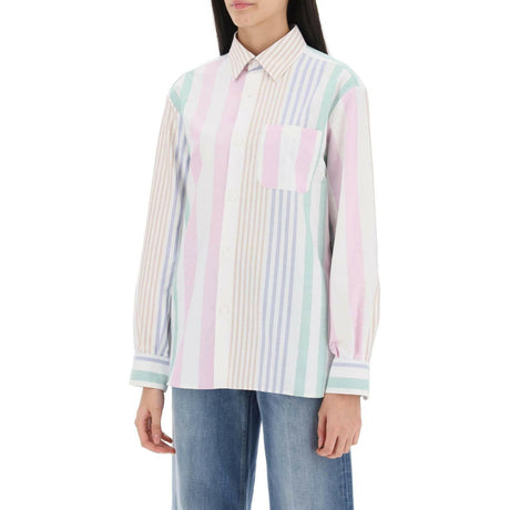 Sela Striped Oxford Shirt A.P.C. JOHN JULIA.