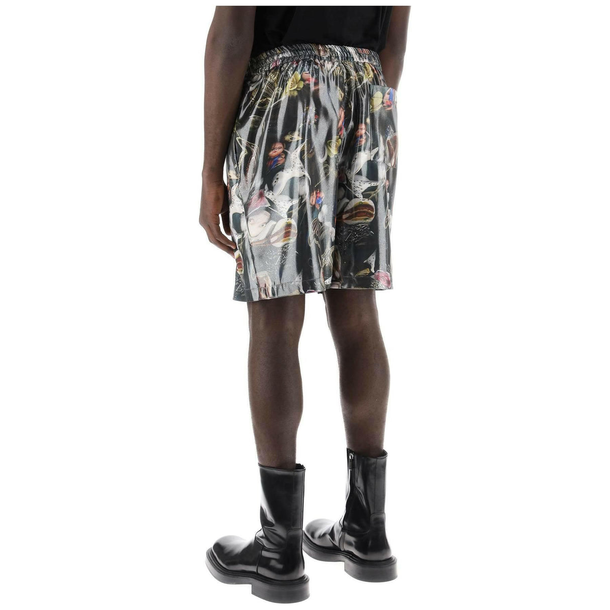 x Per B. Sundberg Laminated Shorts ACNE STUDIOS JOHN JULIA.