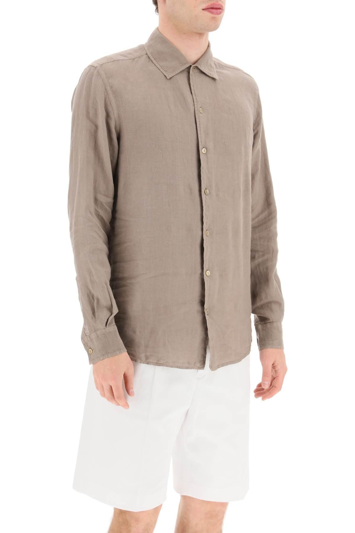 Agnona Classic Linen Shirt - JOHN JULIA