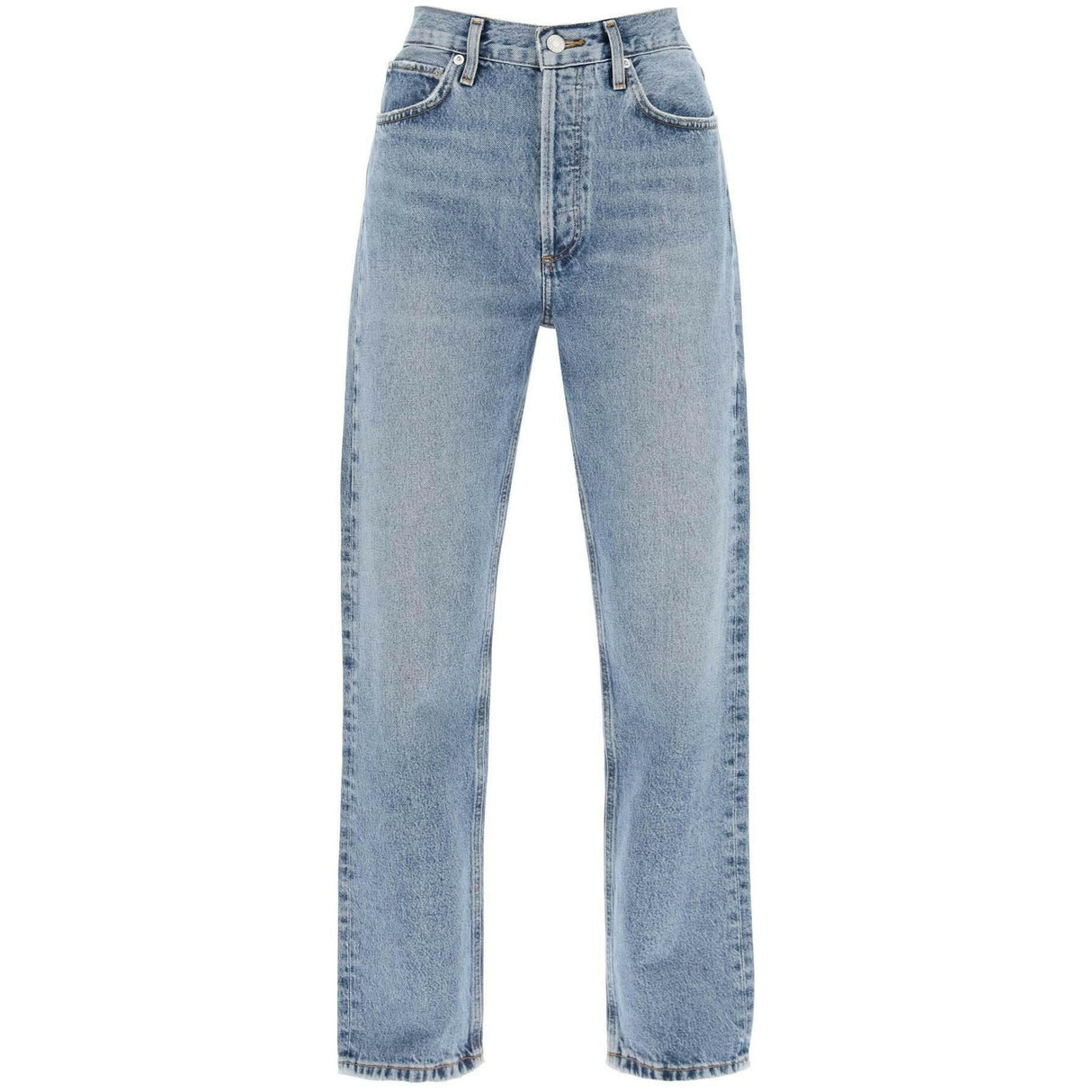 Blue Navigate 90's Vintage High-Wasited Cotton Jeans AGOLDE JOHN JULIA.