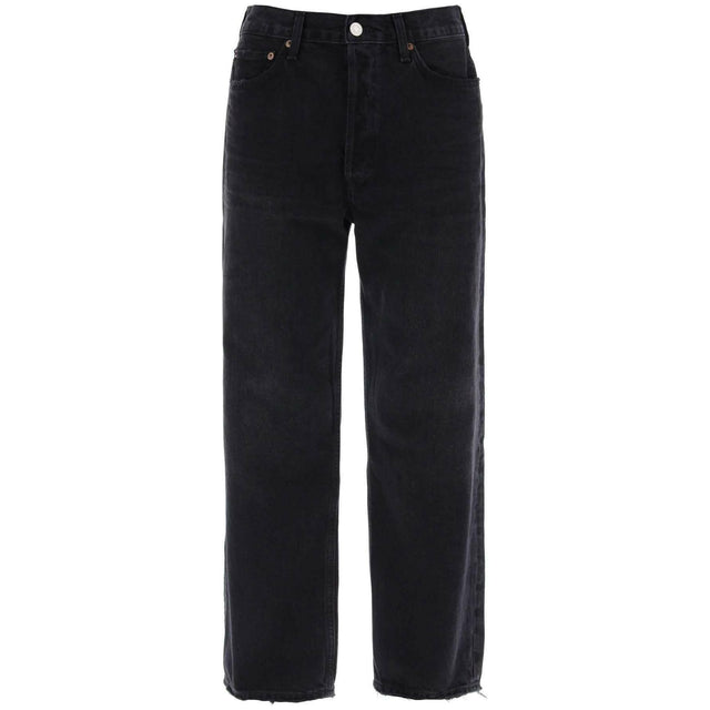 Organic Cotton 90's Jean in Tar AGOLDE JOHN JULIA.