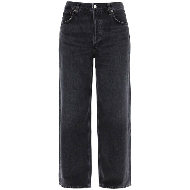 Organic Cotton Low Slung Baggy Jeans in Paradox AGOLDE JOHN JULIA.