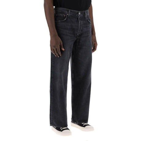 Organic Cotton Low Slung Baggy Jeans in Paradox AGOLDE JOHN JULIA.