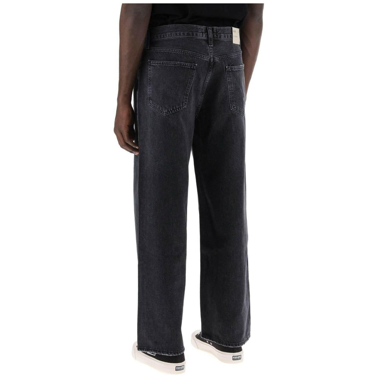 Organic Cotton Low Slung Baggy Jeans in Paradox AGOLDE JOHN JULIA.