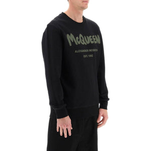 McQueen Graffiti Sweatshirt ALEXANDER MCQUEEN JOHN JULIA.