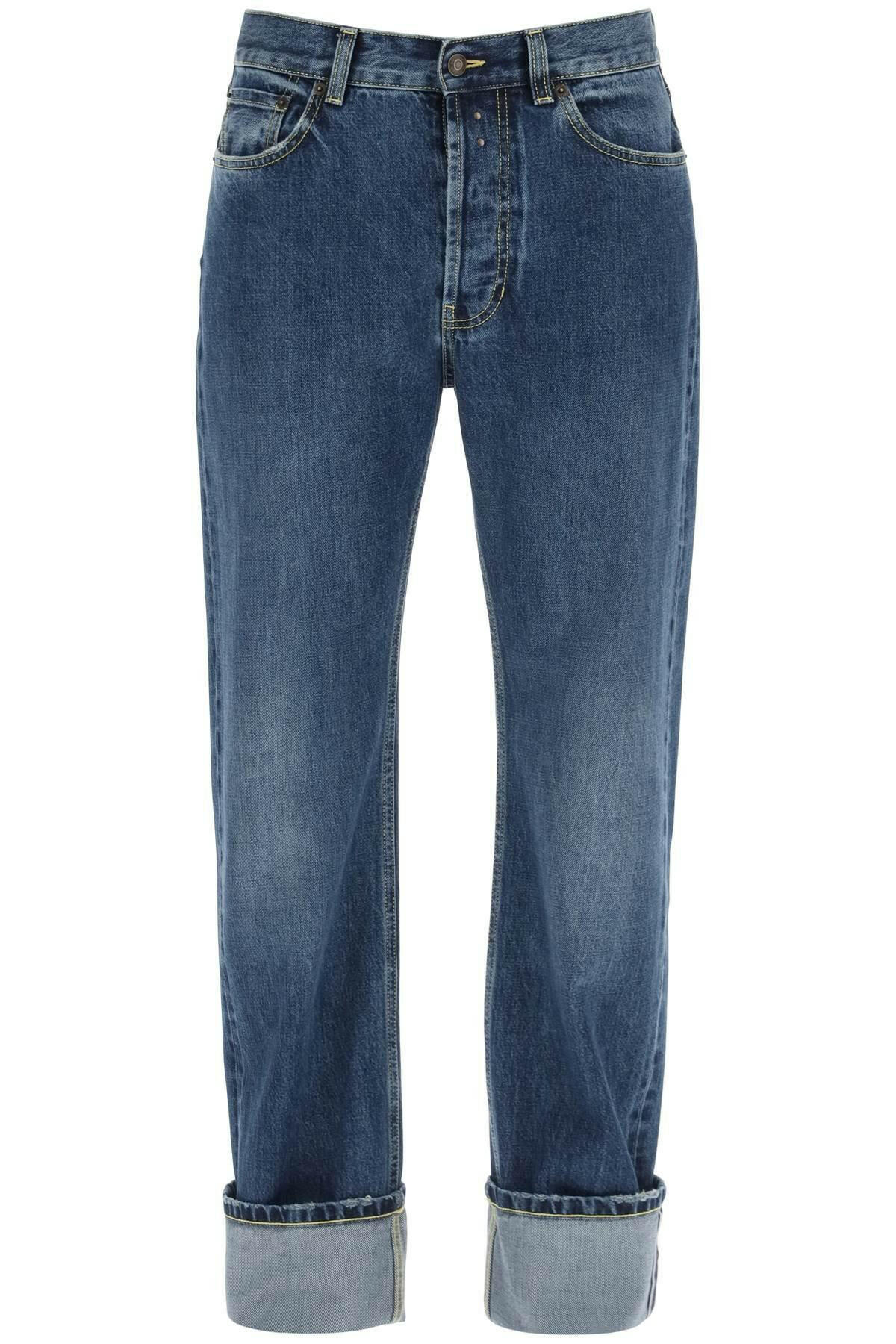 Alexander Mcqueen Straight Fit Jeans In Selvedge Denim - JOHN JULIA