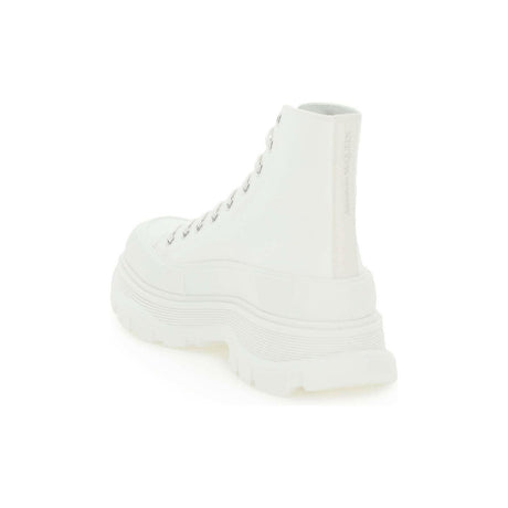 Tread Sleek High-Top Snekaers ALEXANDER MCQUEEN JOHN JULIA.