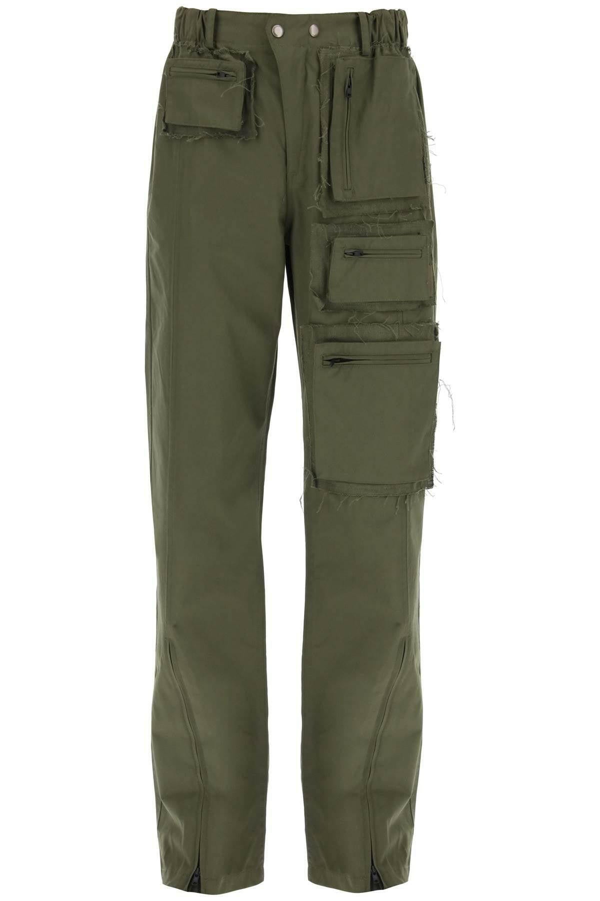 Andersson Bell Cargo Pants With Raw Cut Details - JOHN JULIA