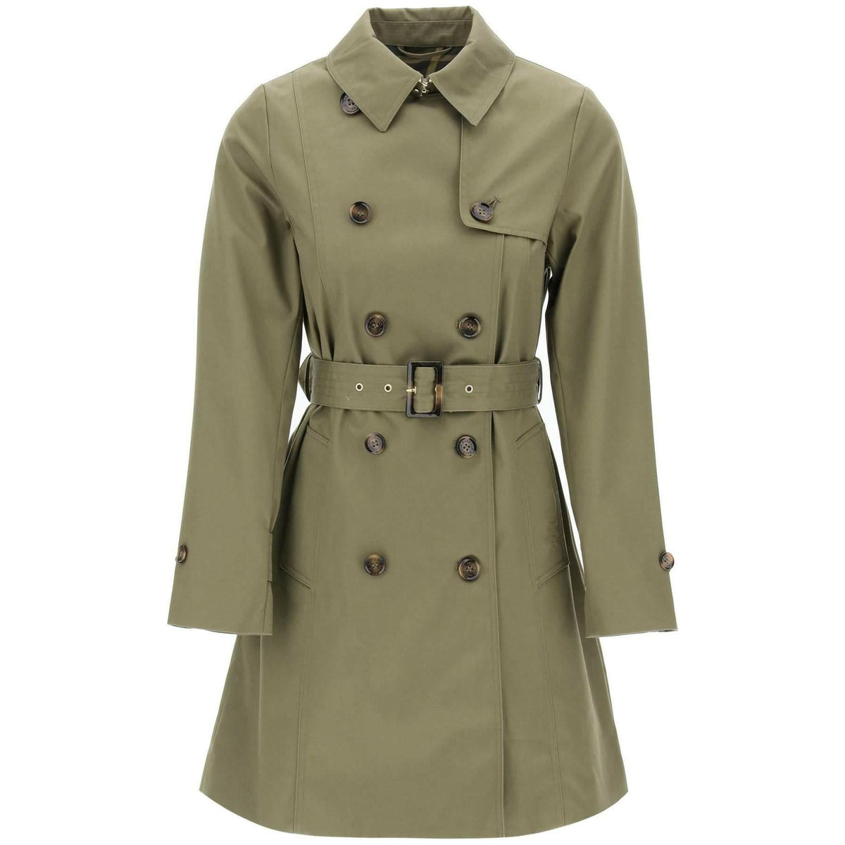 Barbour Double Breasted Trench Coat - JOHN JULIA