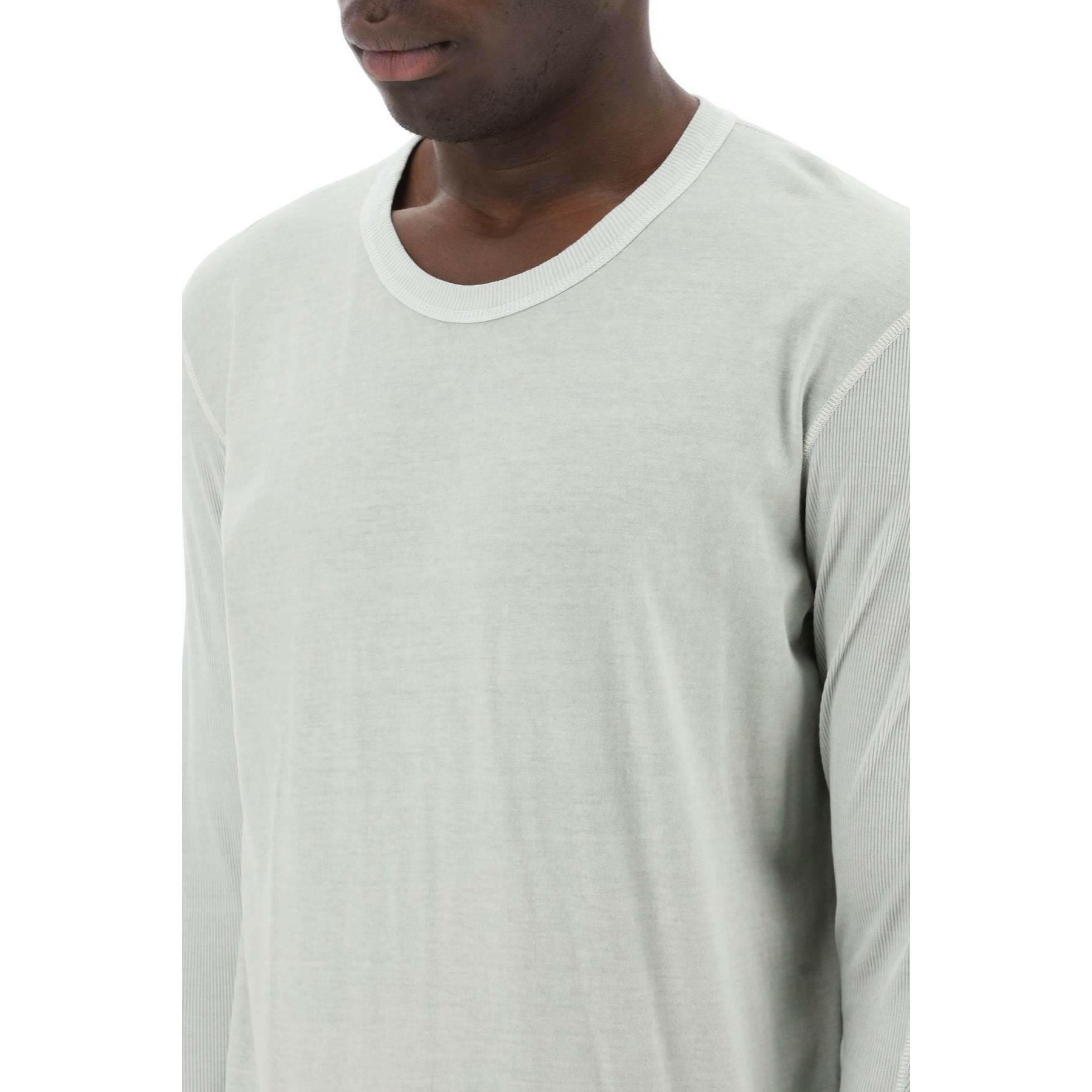 Laguna Long Sleeved Cotton T-Shirt BORIS BIDJAN SABERI JOHN JULIA.