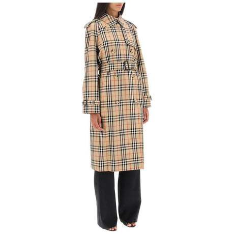 Check Trench Coat BURBERRY JOHN JULIA.