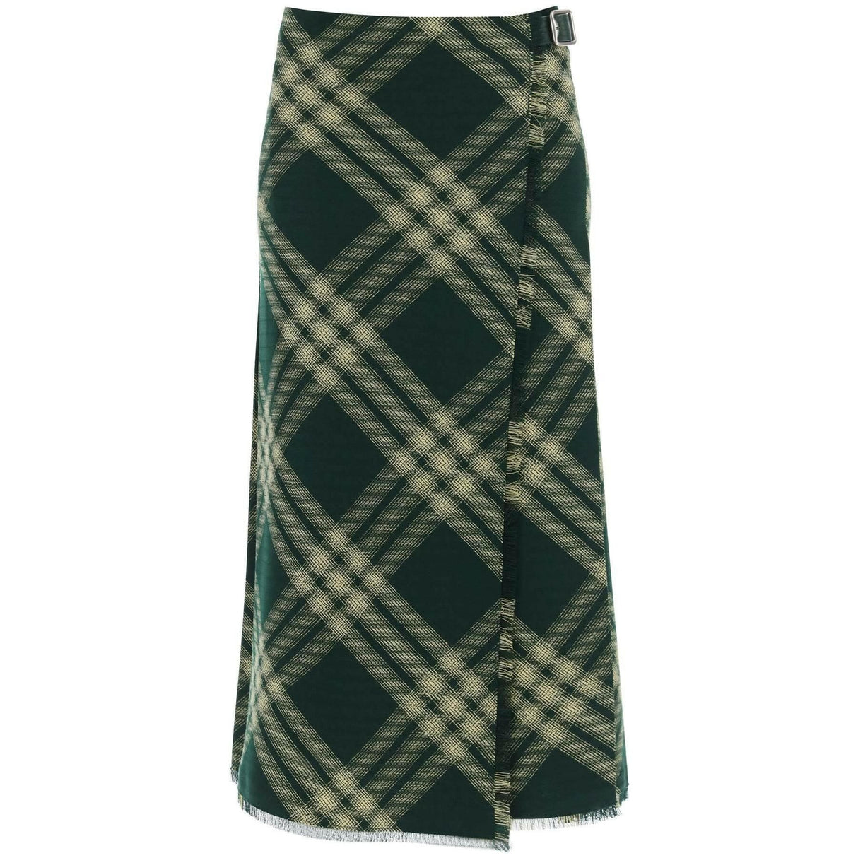 Check Wool Kilt BURBERRY JOHN JULIA.