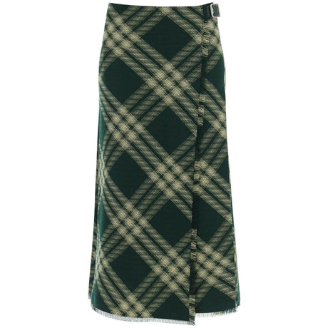 Check Wool Kilt BURBERRY JOHN JULIA.