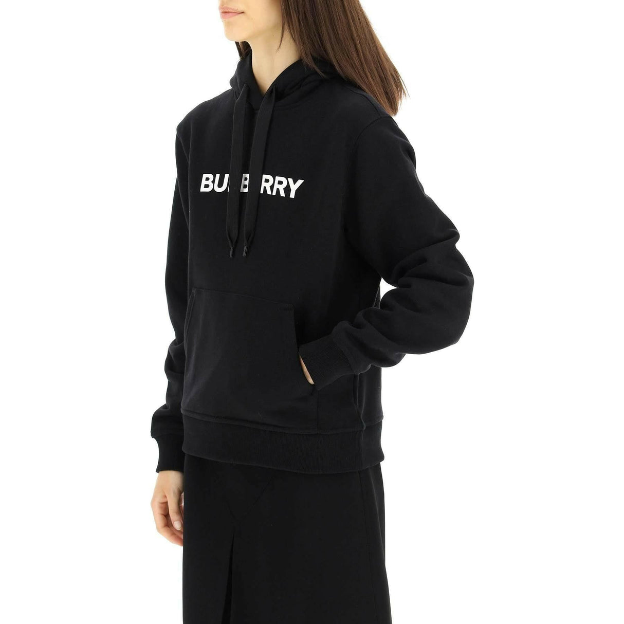 Poulter Hoodie With Logo Print BURBERRY JOHN JULIA.