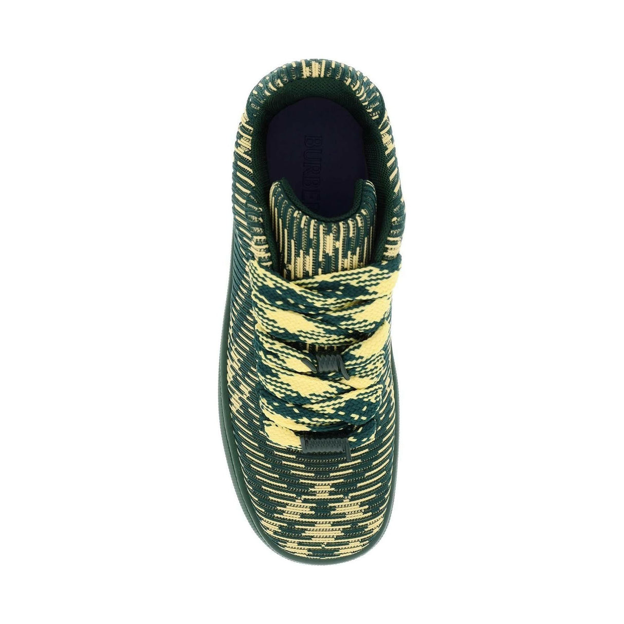 Primerose Check Knit Box Recycled-Blend Sneakers BURBERRY JOHN JULIA.