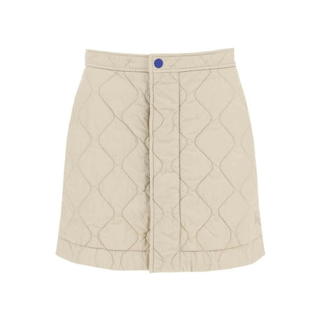 Quilted Nylon Mini Skirt BURBERRY JOHN JULIA.