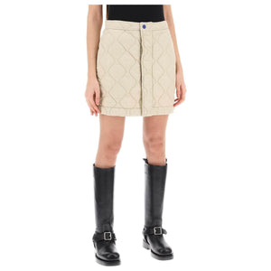 Quilted Nylon Mini Skirt BURBERRY JOHN JULIA.