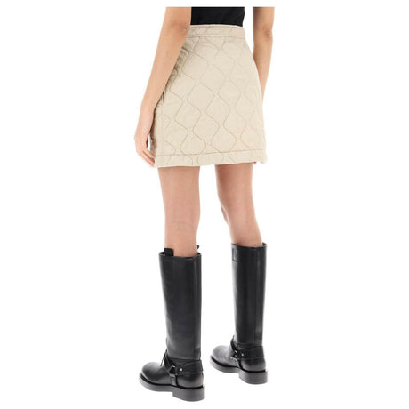 Quilted Nylon Mini Skirt BURBERRY JOHN JULIA.