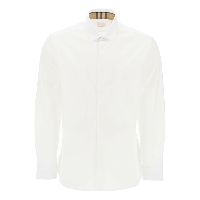 Sherfield Shirt In Stretch Cotton BURBERRY JOHN JULIA.