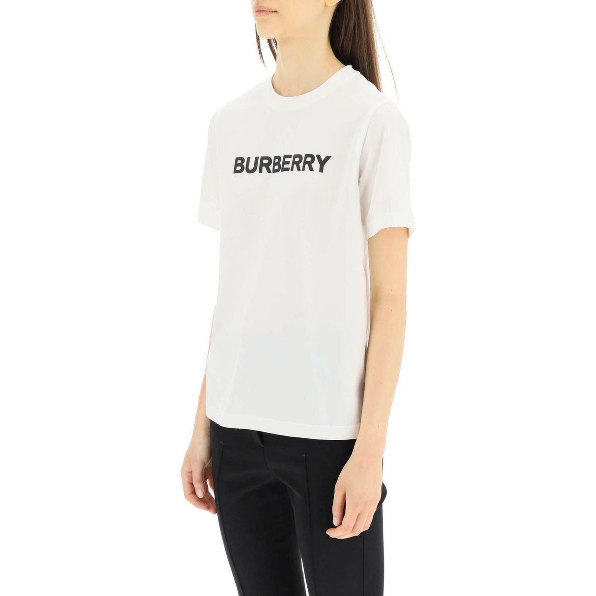 T-Shirt With Logo Print BURBERRY JOHN JULIA.