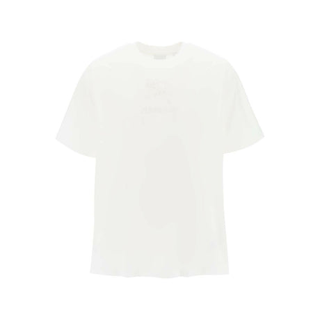 Tempah T-Shirt With Embroidered EKD BURBERRY JOHN JULIA.