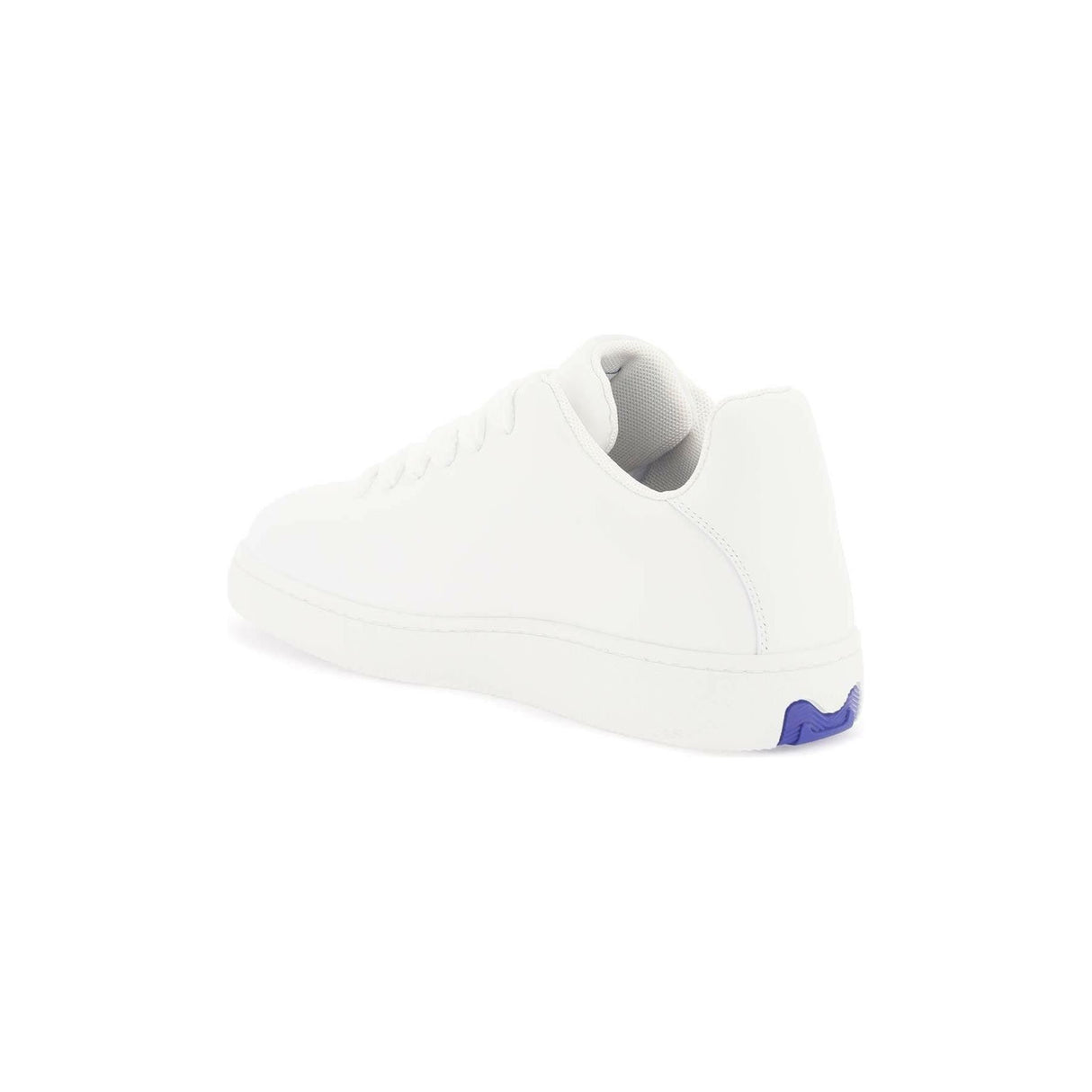 White Leather Box Sneakers BURBERRY JOHN JULIA.