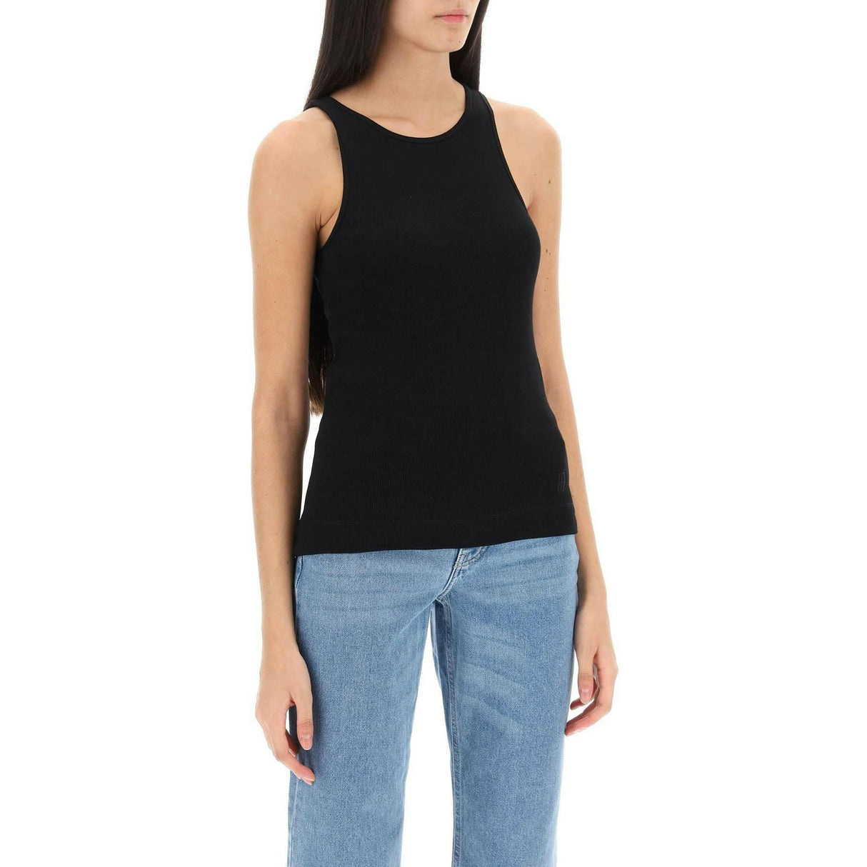 Amani Ribbed Tank Top BY MALENE BIRGER JOHN JULIA.